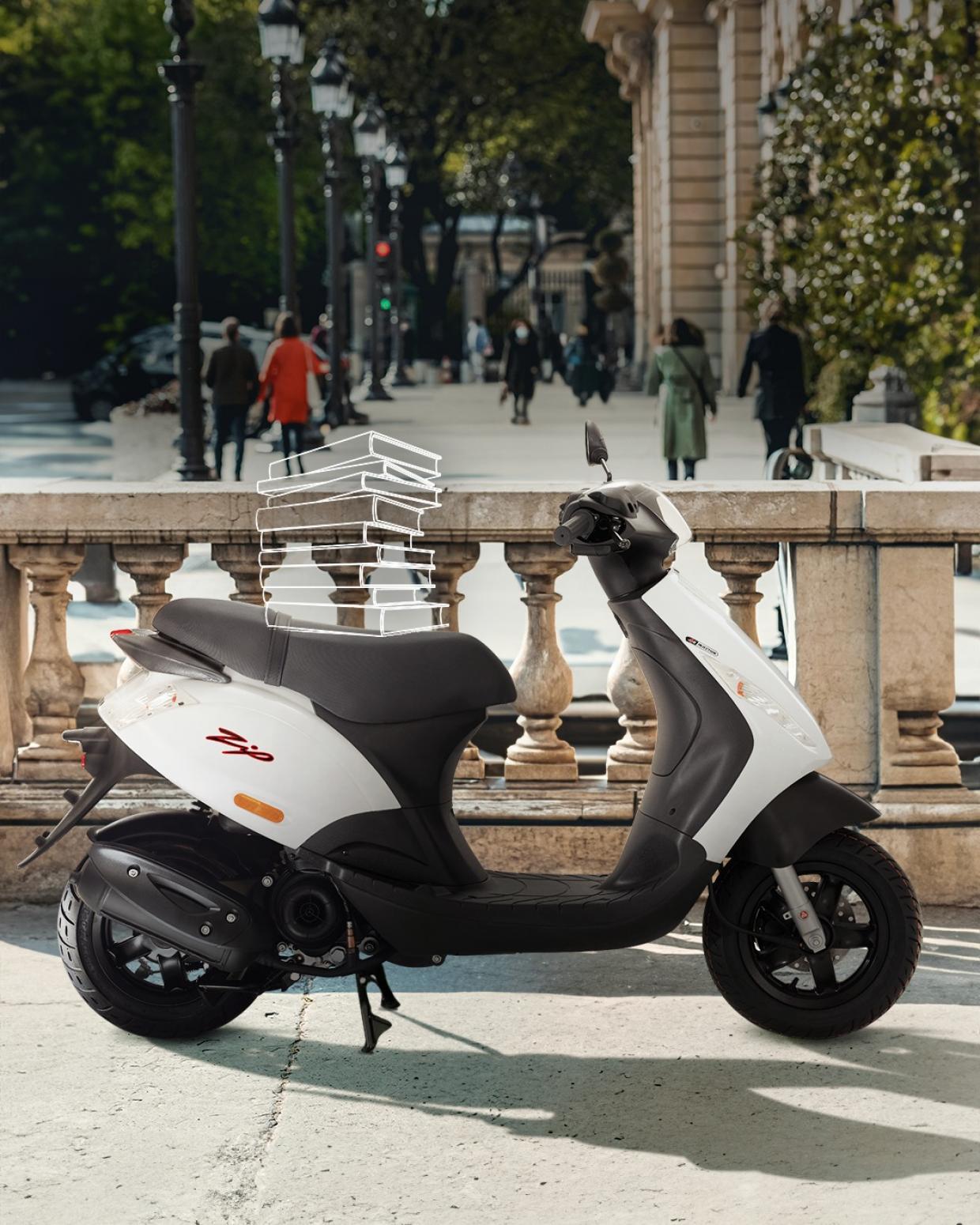Où Pars-Tu Après les Cours avec Ton Piaggio ZIP ?
